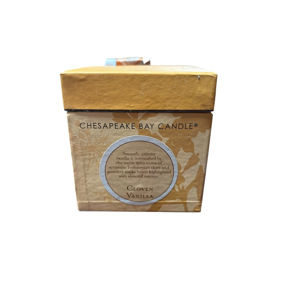 Chesapeake Bay Candle Cloven Vanilla High Fragrance Jar Candle 9.5 oz